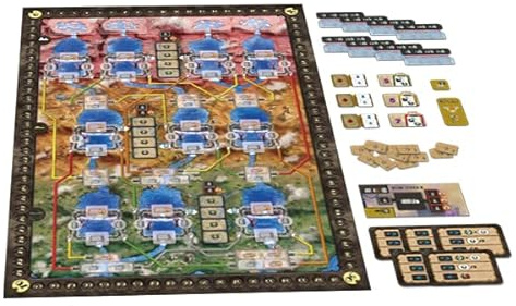 Cranio Creations - Barrage The Nile Affair, Neue Karte und Neue Regeln Für Spiele Immer Aufregend, Erweiterung, Italienische Sprache Ausgabe