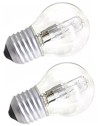Uonlytech 2 Pz Lampadina Del Forno Lampadina Lampadina Per Elettrodomestici 40 Watt Lampadine Di Ricambio Lampadine Bianche Calde Chiaro E27 Ceramico Frigorifero Sostituire
