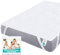Utopia Bedding Matratzenschoner 80 x 160 cm Wasserdicht, Mit Elastisch Eckbändern, Oeko-TEX Zertifiziert Matratzenauflage Atmungsaktive, Matratzenschutz Weiß
