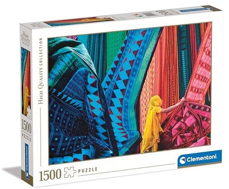 Clementoni 1500 EL. HQ Fluttering tissues [Puzzle]