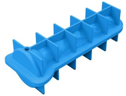 Funny Silicone Ice Cube Tray Prank Mold Night Party Ice Maker Penis Ice Tray, Adult Prank Ice Cube Molds, for Chilling Whiskey, Cocktails, Making Ice Cubes and Fun Iced Coffee Cubes(Blue)