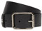PATRIZIA PEPE Gürtel Cw6409-L001 Damengürtel Schwarz/Silber S, schwarz / silber, S