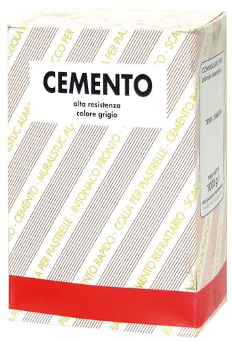 12PZ CEMENTO IN POLVERE GRIGIO kg. 1