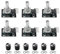 6 Stück KY-040 Rotary Encoder Modul,360-Grad-Drehgebermodul,Potentiometer digitale Impulsausgang elektronische Bausteine Für Automobilelektronik Multimedia-Audio.