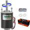 Hochdrehmoment-DC-Motor 12V/24V, DIY-Projekt Leiser Motor Permanentmagnetmotor mit Kabelanschluss für Elektromotoren und Generatoren, 30W CW/CCW 3500/7000RPM Motor (längliche Drehachse)