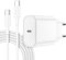 Ladegerät iPhone, iPhone 15 16 Ladegerät, 20W USB C Adapter mit 2M Ladekabel, iPhone Charger, USB C Netzteil Stecker Schnellladekabel für 16 15 Pro/Max/Plus,iPad Pro 12.9/11/Air 2024
