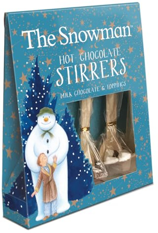 Gunz The Snowman Melting Hot Chocolate Stirrers 3x25g