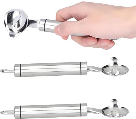Pelador De Acero Inoxidable | Pelador Multifuncional De Verduras En Acero Inoxidable,Accesorios De Cocina Para Limpieza De Agujeros Cortar Espinas Y Preparación De Alimentos