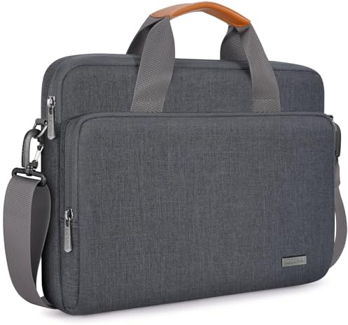 KIZUNA Laptoptasche für MacBook Pro 16 M4/16 Lenovo IdeaPad Flex 5i/IdeaPad Pro 5 Gen 9/Yoga Pro 9i/Slim 5i Gen 8/HP ENVY/16,3 Zoll XPS 16/Dell 16 Plus/ASUS, Grau
