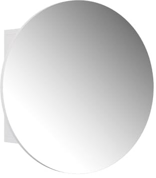 Vicco Armoire de Toilette Loki, Blanc, 50x50cm avec 2 Compartiments