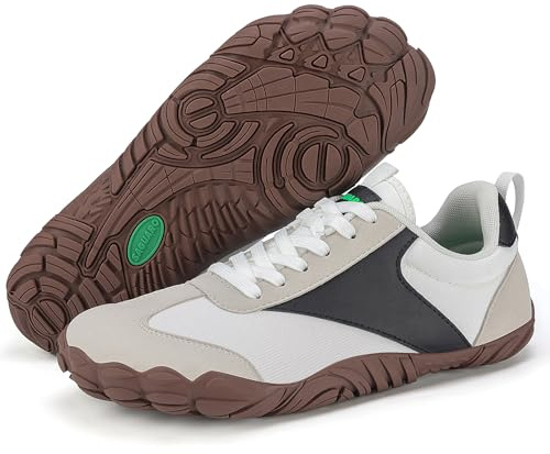 SAGUARO Unisex Barfußschuhe Leicht Atmungsaktiv rutschfest Barfuß Sneaker mit Breite Zehenbox