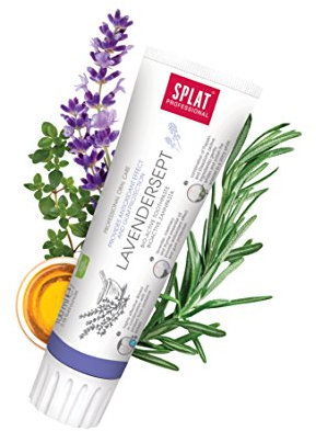 SPLAT PROFESSIONAL Lavendersept Zahncreme mit antioxidativer Wirkung und Zahnfleischschutz - fluoridfrei - 100ml Packung