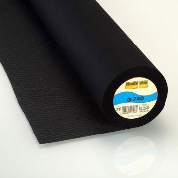 StoffHandwerker Vlieseline G 740-90 cm breit - schwarz