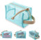 Kulturbeutel für Damen Männer,Wasserdichte Tasche/Transparent,2 Schichten Beutel mit Griff,Ideal für Reisen, Schwimmen, Fitness und Camping