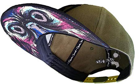 Capiche [99+ VARIATIONEN] Snapback Cap - Kappe - Baseball - Mütze - Herren - olivgrün - Vogel - Adler - Beute - [Special] Mighty Eagle