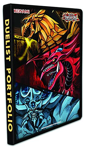 Yu-Gi-Oh! TRADING CARD GAME Slifer, Obelisk, & Ra Sammelmappe – Deutsche Ausgabe YGO-J21Pf