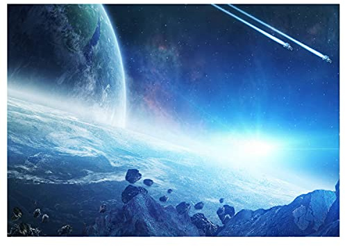 LANA KK Weltall Poster - Intergalaktisch - Universum, Planeten, Galaxis, Sterne in 100 x 70 cm, Premium-Qualität Wall-Art Wandbild