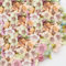 Qunkun 100 Stück Künstliche Blumen, Gänseblümchen Blütenköpfe, Kunstblumen, Seide Kunstblumen Köpfe Deko, Kunststoffblumen Bunt, für Hochzeit Feste Partei DIY Girlande Kopfschmuck Basteln