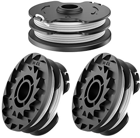 XIJIANG 3Pcs Bobines di Filo, Bobina di Ricambio, Adatte per Tagliaerba Parkside 20-Li PRT 50 PRT 300 PRT 550
