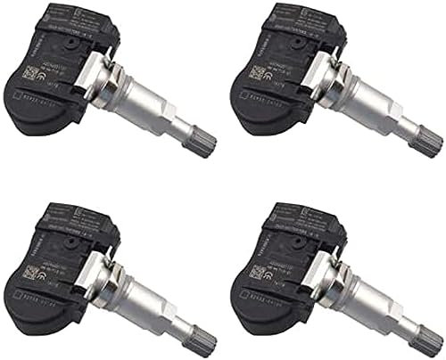 Reifendrucksensor, für Hyundai I20 I30 11–18, für Kia Carens 11–18, 4 Stück Auto-Reifendrucküberwachungssensor TPMS 529333N100