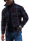KONG JIMFAN Herren Winterjacke Hybrid Jacken Herren Hemd Mit Pullover Jacken Herren Fleecejacke Herren Langarmshirt Herren Herren Jacken Hoodie Jacke Bunte Hemden Pailletten Jacke(Rose Gold,M)