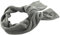 Calvin Klein Daddy Wool Knit Scarf Ghost Grey