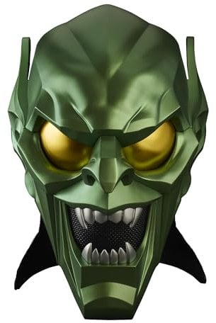 Marvel Legends Series Green Goblin Premium Roleplay Helmet, Spider-Man: No Way Home Adult Roleplay Gear