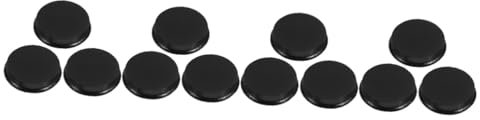 BESTonZON 12stücke Teiliges Runder Holzbasen Für Miniaturpuppen Schwarze Displayständer Für Figuren Bastelprojekte Und Kreative Dekoration