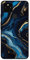 Hülle Passend für Smartphonica Handyhülle für Google Pixel 4A 5G mit Marmor Druck - TPU Back Cover Case Marble Design - Gold Blau