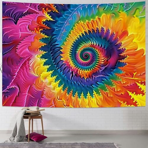 56 Wandteppich Batik Wandtuch Weiches Wand Dekoration Waschbar Wandteppiche Für Zimmer Schlafzimmer Wohnzimmer 130x152cm