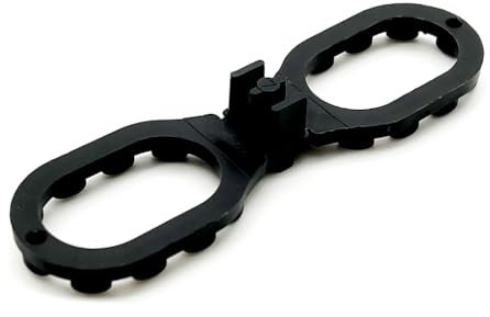 Outgarden Abstandshalter für Terrassendielen | 50 Stück Distanzhalter für Hinterlüftung 7mm | Verstellbare Distanzfüße | Optimale Belüftung und Schutz vor Feuchtigkeit | Ideal für Holzterrassen