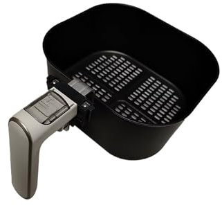 Air Fryer Accessories，Compatible for Philips HD9257，Baking Basket Handle Oil Tray Frying Basket Accessories Inner Basket Baking Tray(1PC-2)