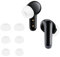 kwmobile 6x Replacement Ear Tips Compatible with Anker Soundcore P40i / Soundcore P20i - Silicone Tips for Earphones - White