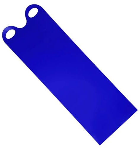 Schneeschlittenmatte 54 x 18 Große tragbare Schneebrett Flexible Schlitten für verdickte Snowboardschlitten Leichter Fliegender Teppich wiederverwendbarer Roller für Kinder und Erwachsene