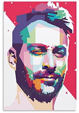 HSYIFF Foto Auf Leinwand Senza Cornice 30 * 50cm Classic Singer Posters Mike Kinsella 1 Living Room Posters Bedroom Dormitory Fan Gift