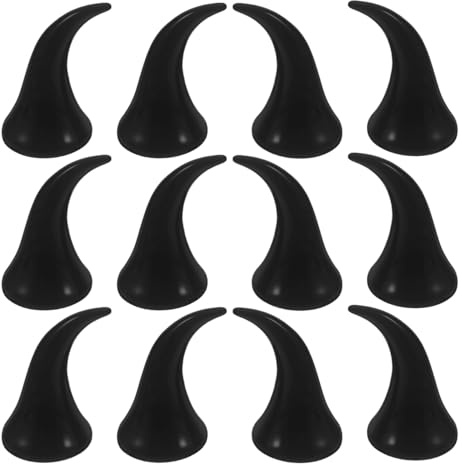 Beaupretty 40 Stück Diy Teufelshörner Haarclips Halloween Dämonenohren Haaraccessoires Kunststoff Simulation Teufelshörner für Kostümpartys und Cosplay Dekorationen