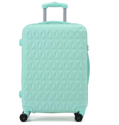 RMW Hard Shell Suitcase Medium 24 Inch Check in Luggage | Lightweight Trolley with 4 Dual Spinner Wheels, Telescopic Handle & 3-Digit Combination Lock, Durable Travel Case
