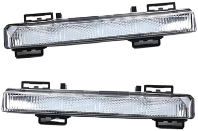 LPHPRGMIXG Für M&ercedes B&enz Für C-Klasse W204 C63 AMG Tagfahrlicht Montage Front Stoßstange Anti Nebel Auto Nebelscheinwerfer vorne