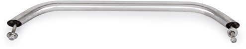 Wellenshop Handlauf Edelstahl für Reling 305 mm Länge Reling-Geländer Boot Bootsreling Reling-Handlauf Edelstahl-Handlauf