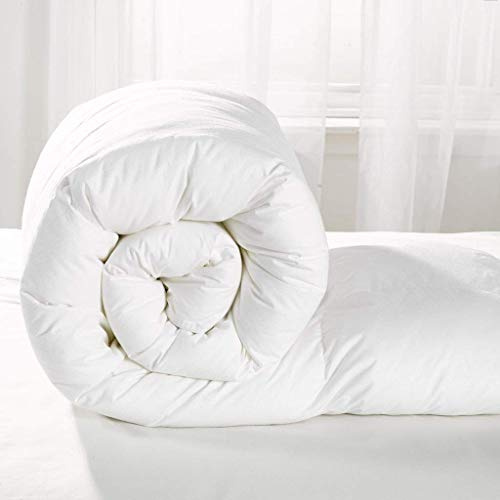 Comfy Tex Premium Luxurious 100% Soft Silky Microfibre Feels Like Down Duvet Quilt All UK Sizes And Togs by Feathers & LinenS (Super King 13.5 TOG)