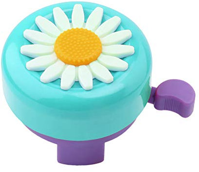 Paliston Campana da Bici per Bambini, Campana da Bicicletta per Ragazze, Bicicletta Cornea, Campane per Bici per Bambini (Blu e Viola)