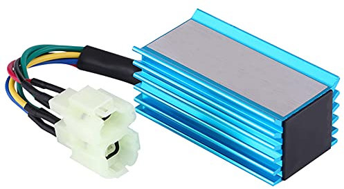 Aramox Zündsystem, 6 Pins Kabel CDI Zündspule Zündkerze Kompatibel mit GY6 50CC 125CC 150CC Scooter