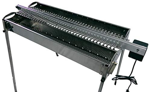 Tecnoroast Fornacella Inox a Carbone + Kit Automatico Doppio (40 + 40 PZ) con Guida Dentata Omaggio - Alimentazione Elettrica