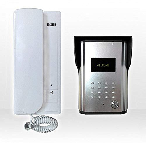 Trade Shop - CITOFONO per Esterno Esterni A 2 Fili Pulsante Apertura CANCELLO LUCKARM 3208A
