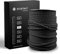 smartect Cable Textil Trenzado en Color Negro, Cable Electrico 3 Hilos de 10 Metros (3 x 0,75 mm²) Cuerda para Lampara con Revestimiento Textil para su Proyecto DIY