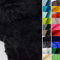 StoffBook BÄRCHENFELL TEDDYFELL FELL STOFF FELLIMITAT (Schwarz, 100x155cm)