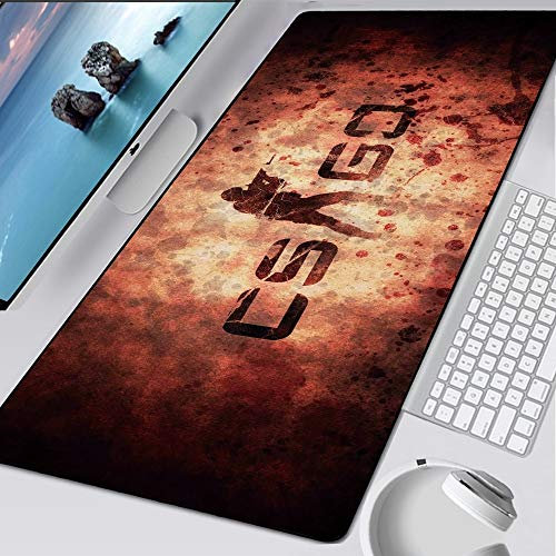 BILIVAN CSGO Gaming-Mauspad AWP Pad zu Maus Computer Gummi XL Mousepad CS:GO Gamer Schreibtisch Tastatur Mousepads für CS Go (900 x 400 x 3 mm, 7)