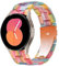 Miimall Correa de Resina Compatible con Samsung Galaxy Watch 5/5pro/4/4 Classic/3/Active 2, 20mm Ligera Pulsera con Hebilla de Metal, Correa de Repuesto para Samsung Galaxy Watch, Arco Iris