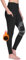 BALEAF Damen Fleece Leggings Thermohose mit Taschen Winter Warm Hohe Taille Yogahose, Schwarz-wasserabweisend, 3XL