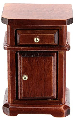 Holyart Nachttisch Mahagoni für 10-12 cm Krippe